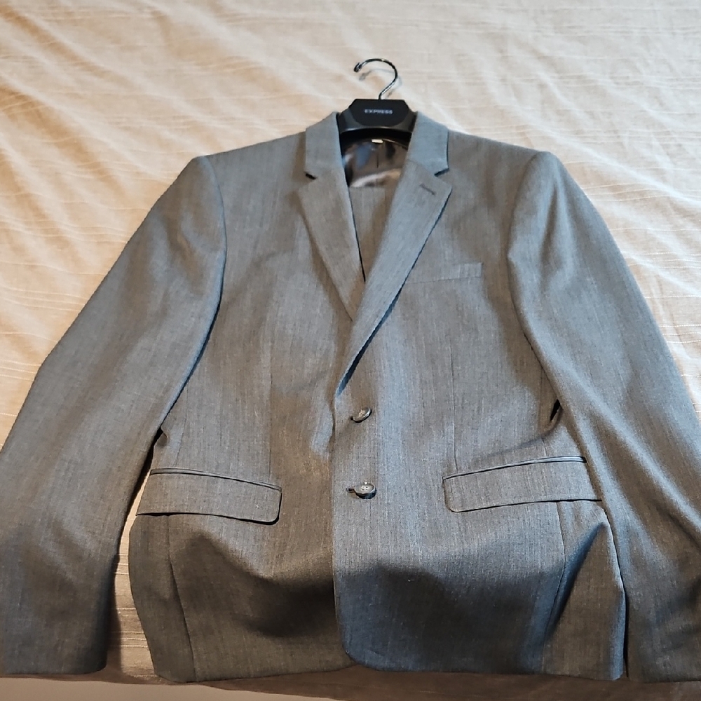 Express Mens Skinny Fit Suit